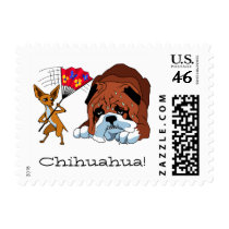 Cartoon Chihuahua 725 - 2 Postage