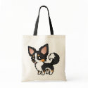Cartoon Chihuahua (long coat) bag