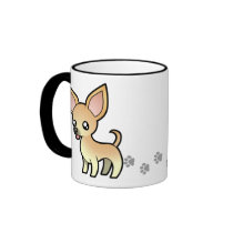 Cartoon Chihuahua (smooth coat) Mug