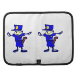 Cartoon Childrens Art Police Officer Folio Planner