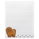 Cartoon Chow Chow Letterhead