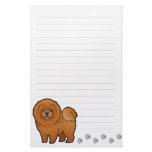 Cartoon Chow Chow Customized Stationery