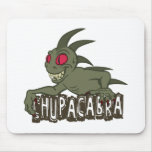 Cartoon Chupacabra Mouse Pads