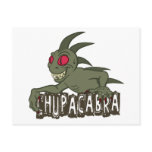 Cartoon Chupacabra Post Cards