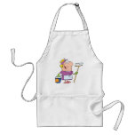 Cartoon Cleaning Lady Aprons