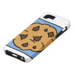 Cartoon Clip Art Chocolate Chip Cookie Dessert iPhone 5 Covers