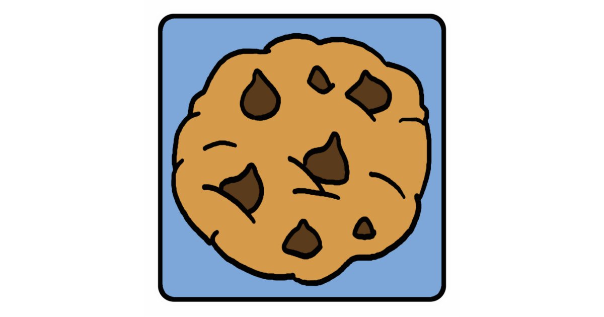 Cartoon Clip Art Chocolate Chip Cookie Dessert Standing Photo Sculpture