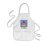 Cartoon Clip Art Cupcake Dessert Pink Frosting Apron