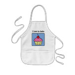 Cartoon Clip Art Cupcake Frosting Cherry Dessert Aprons