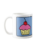 Cartoon Clip Art Cupcake Frosting Cherry Dessert Mugs