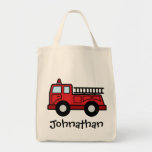 Cartoon Clip Art Firetruck Emergency Vehicle Truck Bag