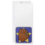 Cartoon Clip Art Sports Baseball Glove Gold Star Custom Rack Cards