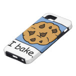 Cartoon Clip Art Yummy Chocolate Chip Cookie iPhone 5 Case