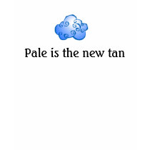 cartoon_clouds_1, Pale is the new tan t-shirts by jazzything89 cartoon_clouds_1, Pale is the new tan t-shirts
