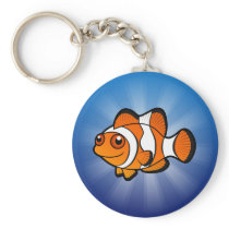 Cartoon Clownfish Keychains