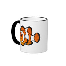 Cartoon Clownfish Mugs