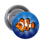 Cartoon Clownfish Pin