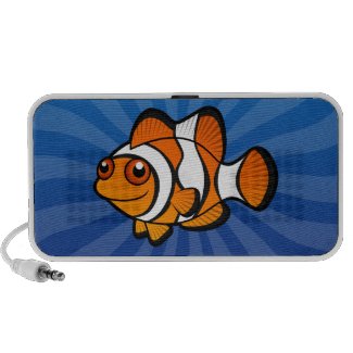 Cartoon Clownfish Doodle Speaker Cartoon Clownfish Doodle Speaker