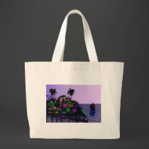 Cartoon Cobra on Island bags