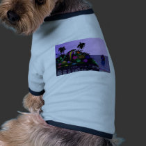 Cartoon Cobra on Island pet clothing
