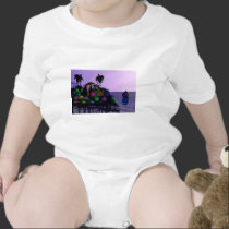 Cartoon Cobra on Island t-shirts
