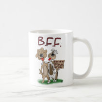 Cartoon Coffee Mugs: Best Friends Forever