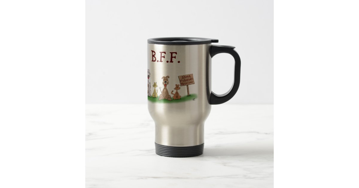 Best Stainless Steel Travel Mug | cartoon coffee tea mugs best friends forever 15 oz Best Stainless Steel Travel Mug | cartoon coffee tea mugs best friends forever 15 oz