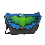 Cartoon Conure / Lorikeet / Parrot Commuter Bag