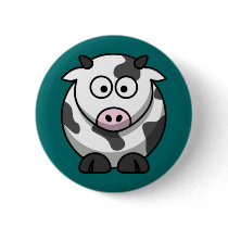 Cartoon Cow Pins