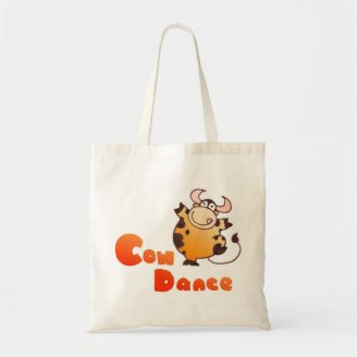 Cartoon Cow Dance Bag