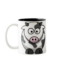 Cartoon Cow Mug