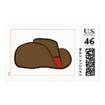 Cartoon Cowboy Hat Stamp