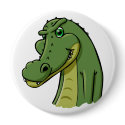 Cartoon Crocodile buttons