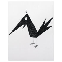 Cartoon Crow letterhead