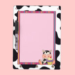 Cartoon Cupcake Cow Dry Erase Board dry erase boards