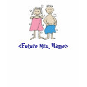 Cartoon Custom Mrs. Shirt