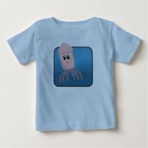Cartoon Cuttlefish t-shirts