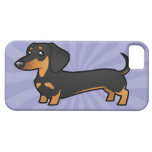 Cartoon Dachshund (smooth coat) iPhone 5 Cases