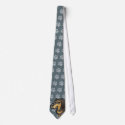 Cartoon Dachshund (wirehair) tie
