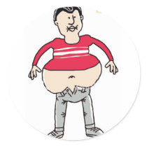 Cartoon Dan stickers by dradice Cartoon Dan stickers