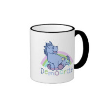 Cartoon Dem Donkey Mugs