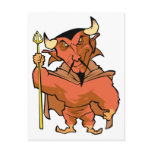 Cartoon Devil postcards