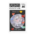 Cartoon Dime Love Postage postage by zooogle Cartoon Dime Love Postage postage