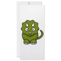 Cartoon Dinosaur rack cards