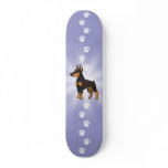 Cartoon Doberman Pinscher (pointy ears) Skateboard Decks