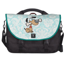 Cartoon Dog; Cute Computer Bag
