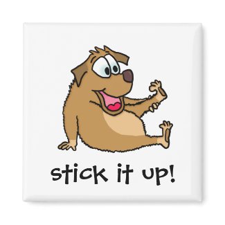 Cartoon Dog Magnet magnet