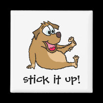 Cartoon Dog Magnet