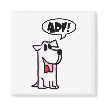 Cartoon Dog Magnet