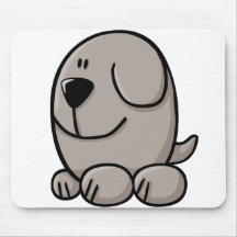 Cartoon Dog Mouse Mat